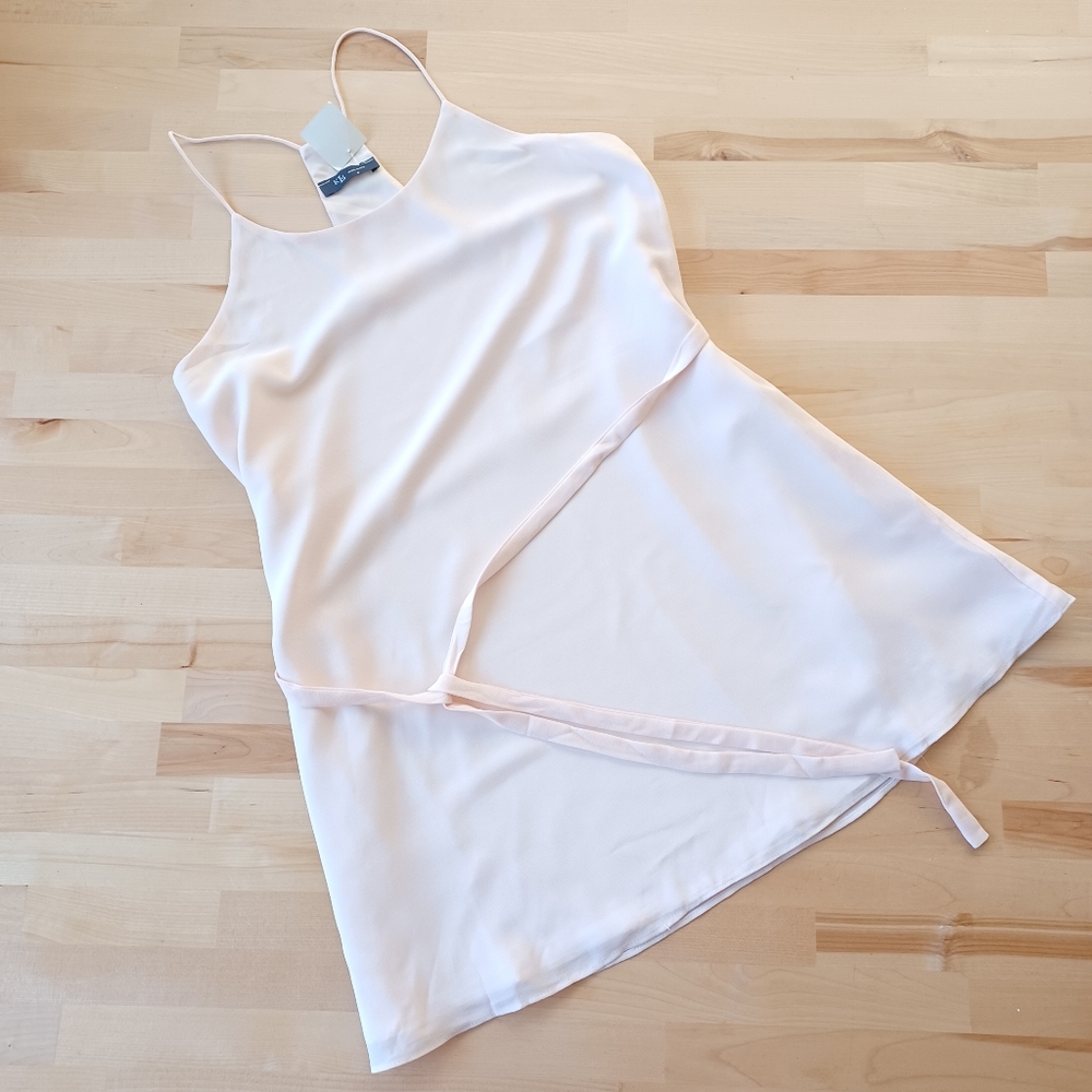 {KLD} Soft Pink Strappy Dress